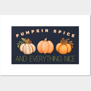 Happy Thanksgiving Day Cute Pumpkin Lover Design Posters and Art